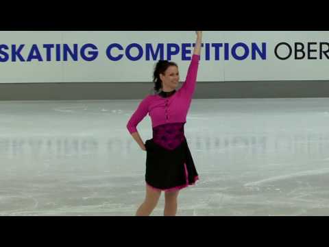 Kirsi Halttunen-Bronze Ladies II Artistic Freeskate-2016 Oberstdorf
