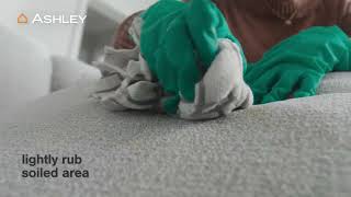 Ashley HomeStore How To Clean Your Next-Gen Nuvella™ Performance Fabric