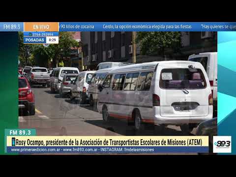 Transportistas escolares de Misiones: El 2025 fue un  difícil sobre todo por el transporte ilegal