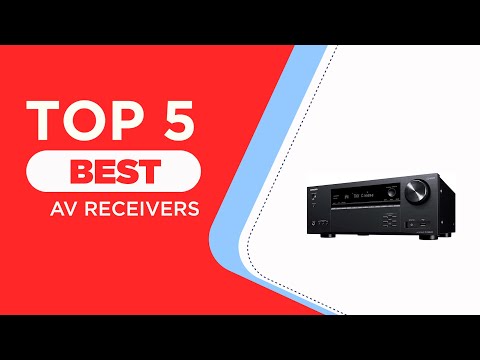 The 5 Best AV Receivers in 2025 [ Reviewed ]