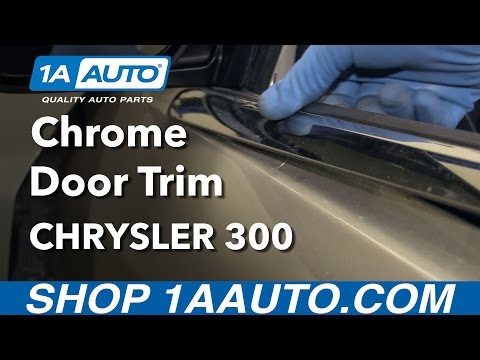 How to Replace Front Door Trim 05-10 Chrysler 300