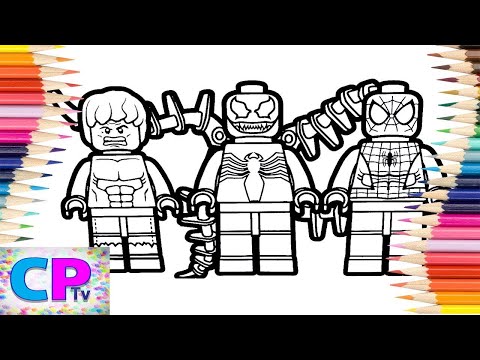 Lego Hulk,Venom and Spiderman Coloring Pages/Superheroes Coloring/3rd Prototype - I Know/NCS Release