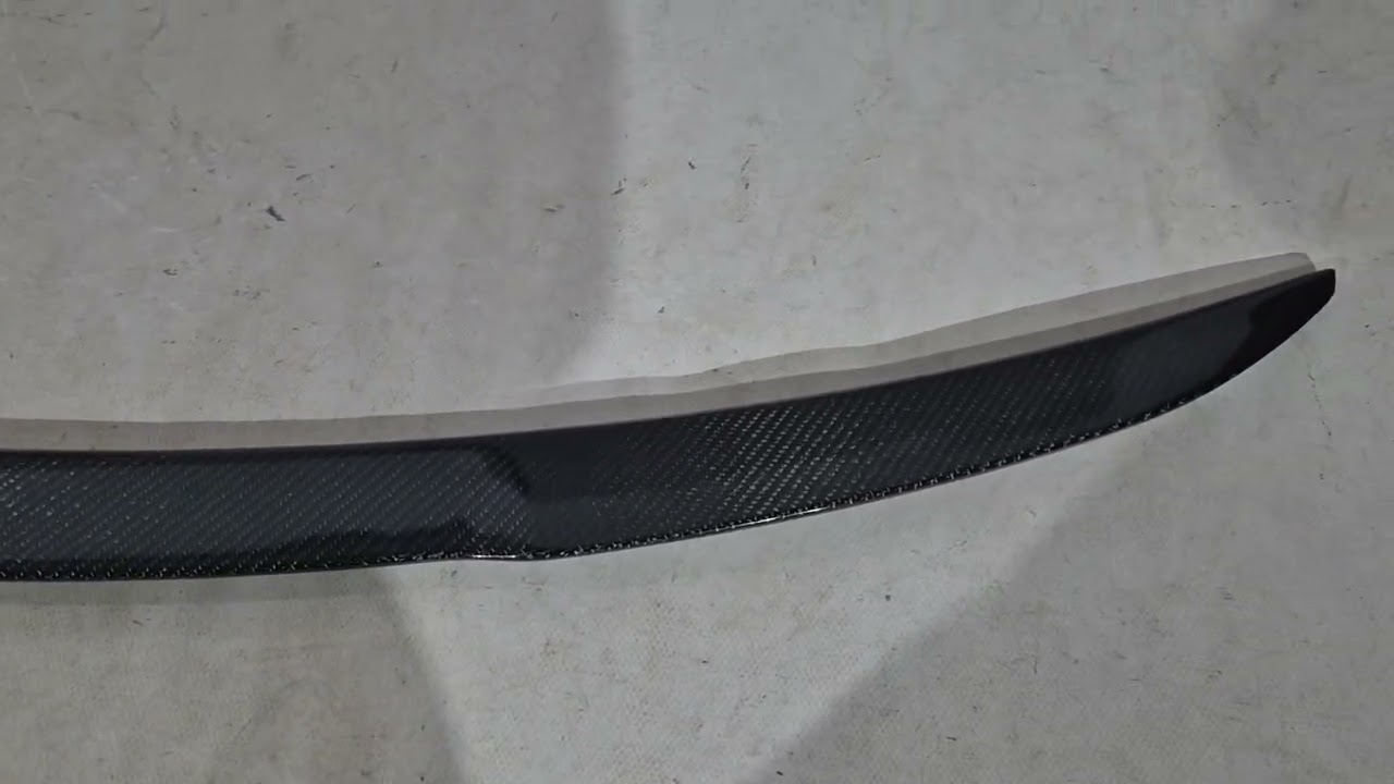 BMW řada 4 G22/23/26 2020– Karbonový spoiler ve stylu M4 (pro G26) Video 1