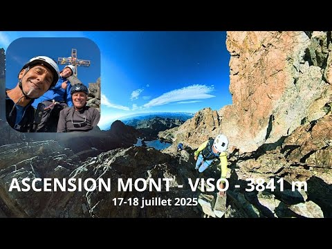 Ascension du Mont Viso, 3841m par la voie normale en face sud depuis le bivouac Boarelli