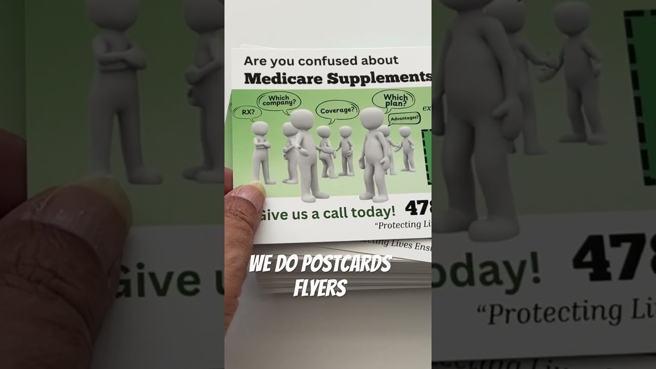 We print and design postcard flyers