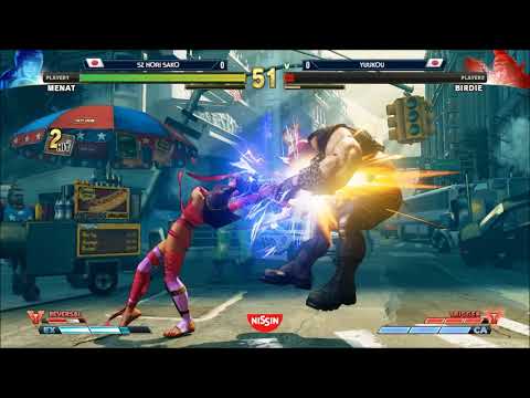 Evo Japan 2018 SFV AE - Sako (Menat) vs Yuukou (Birdie)