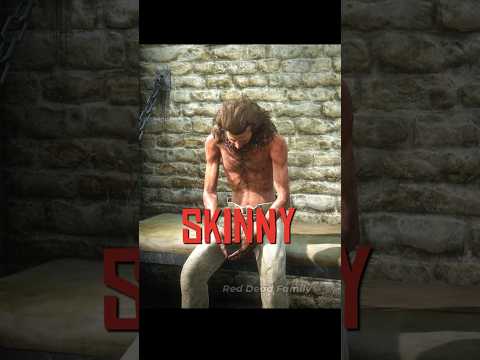 If Arthur is skinny, this scene becomes even funnier  #rdr2 #shorts #reddeadredemption