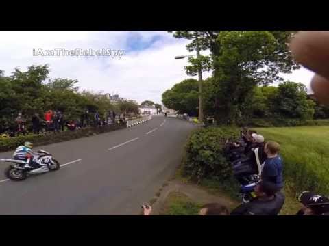 Fatal Motorcycle Crash @ Isle Of Man TT Road Race  R.I.P