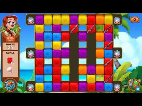 Lost Island: Blast Adventure - Level 305 (No Boosters) HD