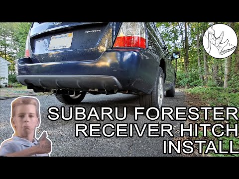 How to Install a Trailer Receiver Hitch on a Subaru Forester & Win a Nobel Prize
