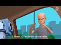 Classic Caillou destroys a ice cream truck/Gets killed