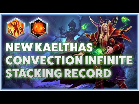Kaelthas Pyroblast - NEW KAELTHAS CONVECTION INFINITE STACKING RECORD (SOME LAG IN THIS GAME) - ARAM