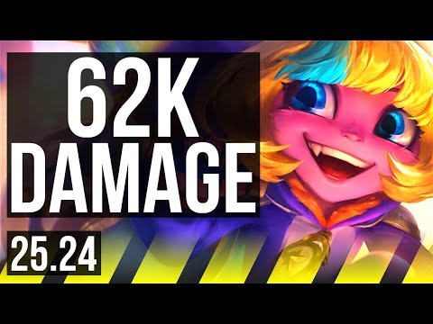TRISTANA & Rell vs CAITLYN & Morgana (ADC) | Good KDA: 27/1/3, 62K damage | KR Challenger | 25.24