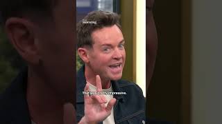 A little bit of magic in the studio… Stephen Mulhern shows Ben and Cat a trick they won’t forget. 🃏🍊