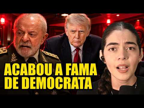 ALARMANTE O mundo agora vê Lula como DITADOR e Trump ACORDOU