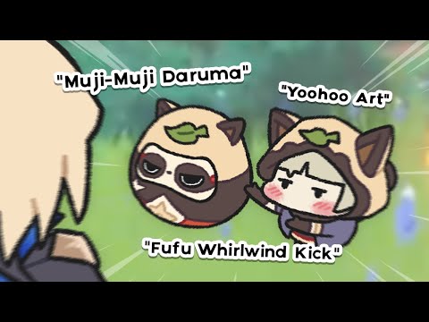 just Dainsleif saying Sayu's "Yoohoo Art"