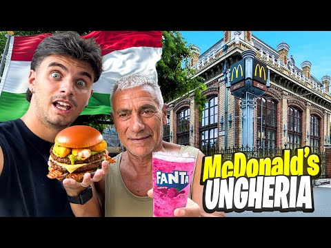 🍔🍟 PROVIAMO IL MCDONALD'S DELL'UNGHERIA 🇭🇺