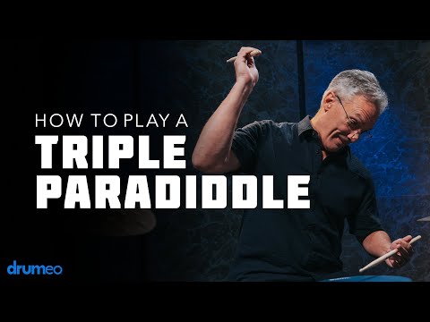 How To Play A Triple Paradiddle - Drum Rudiment Lesson