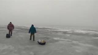 Зимняя рыбалка на шульбинском водохранилище