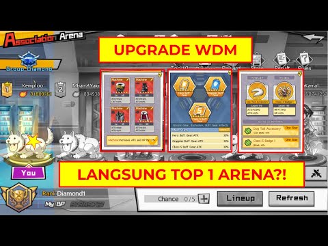 UPGRADE WDM LANGSUNG TOP 1 ARENA!?