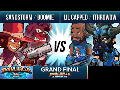 Sandstorm & Boomie vs Lil Capped & Ithrowow - Grand Final - Brawlhalla World Championship 2019 2v2