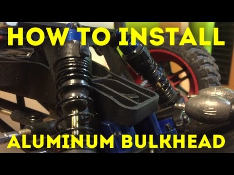 How to install front Bulkhead Traxxas