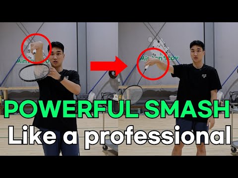 How to Play The PERFECT SMASH in Badminton