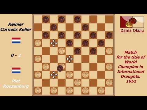 2. Piet Roozenburg - Reinier Cornelis Keller. WK-match 1951.
