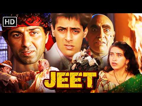 Jeet (1996) Full Movie HD | Sunny Deol | Karishma Kapoor | Salman Khan | Amrish Puri | Blockbuster