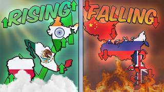 상위 5개 신흥국 vs. 붕괴국