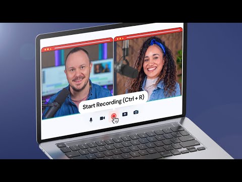 How To Record a Podcast from Two Different Locations (with video)