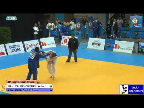 Antoine Valois-Fortier (CAN) - Boas Munyonga (ZAM) [-81kg]