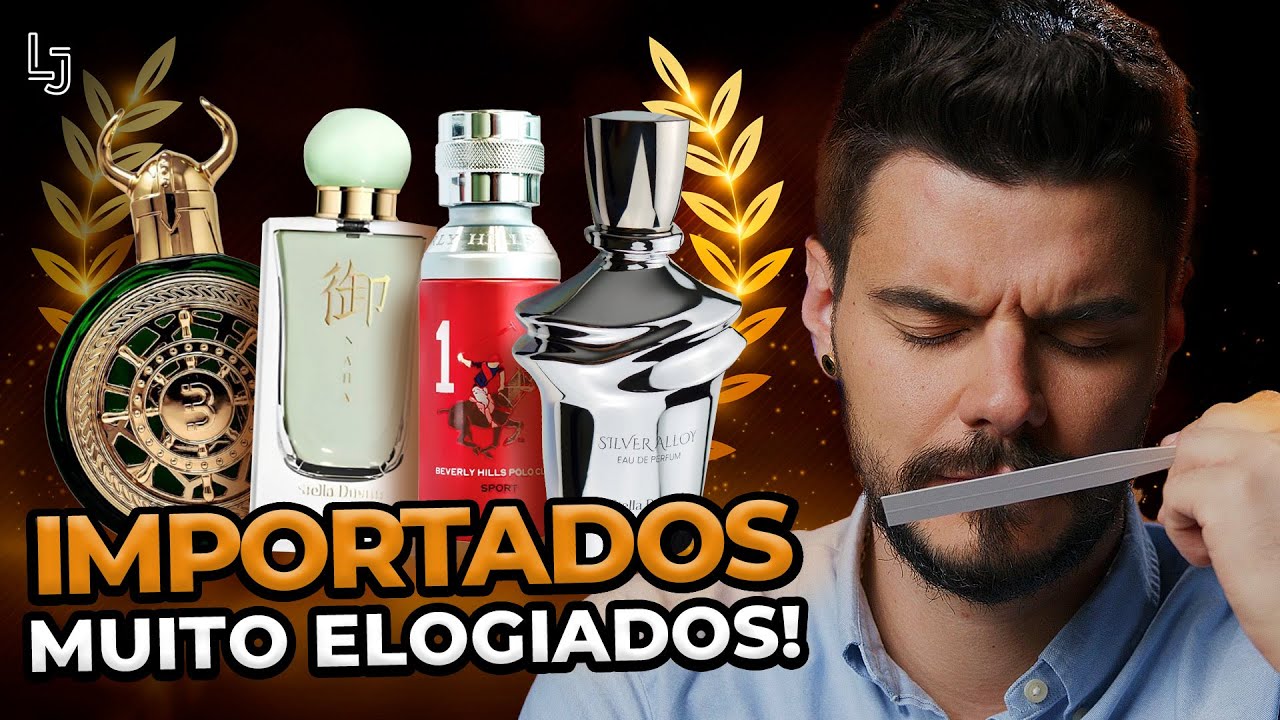 04 PERFUMES IMPORTADOS MASCULINOS MUITO ELOGIADOS! QUE TEM EXCELENTE CUSTO BENEFÍCIO!