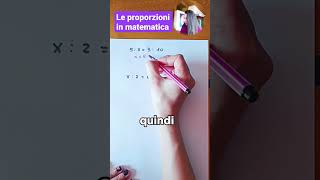 Spiegazione delle proporzioni matematiche #matematicaconlidia #matematica #perte #proporzioni #short