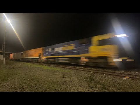 2PM5 Pacific National freight with NR54 and NR30 (GS) at Gheringhap headed to Melbourne 4/5/2023