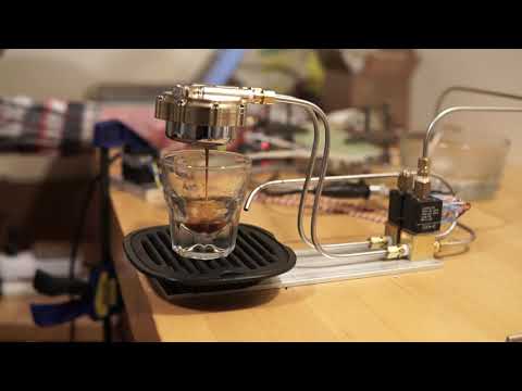 Espresso Machine First Shot