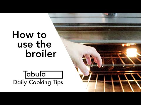 How to use the broiler