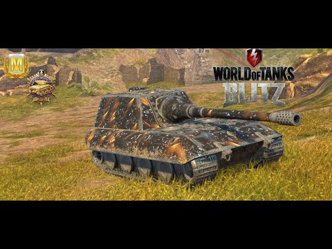 Jg PZ E100 Ace and 7k damage | World of Tanks Blitz