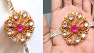 how to make rakhi 2020 / make a rakhi at home / easy rakhi