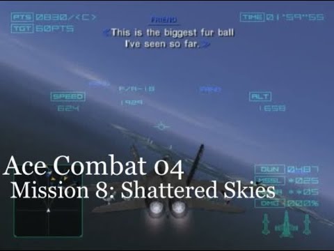 Ace Combat 4: Shattered Skies - Mission 8: Shattered Skies (S Rank)