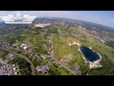 2015-08-08 Trzebinia Rafineria - widok na miasto - jezioro - kąpielisko HD