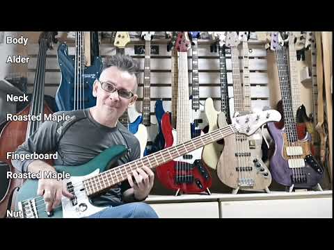 Electric Bass Demo: Bacchus WL524 HJ Freaks (JT Series) #bass #electricbass #jazzbass #bassguitar