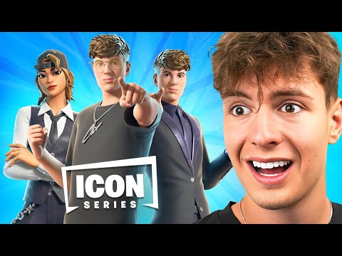 MY FORTNITE ICON SKIN REVEAL!