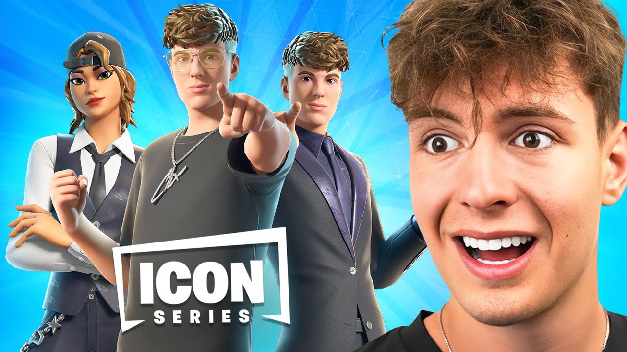 MY FORTNITE ICON SKIN REVEAL!