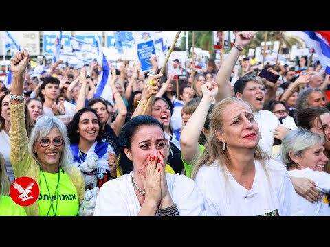 Live: Thousands gather in Tel Aviv as Israel prepares to welcome the last living hostages from Gaza