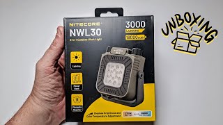 Unboxing the NiteCore NWL30 3-n-1 Outdoor Lantern