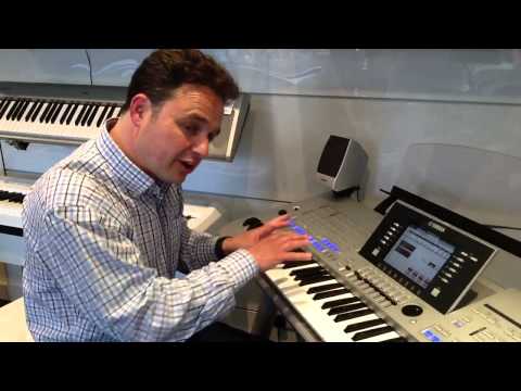 Pedals and foot switches introduction on Yamaha Tyros