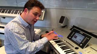 Pedals and foot switches introduction on Yamaha Tyros