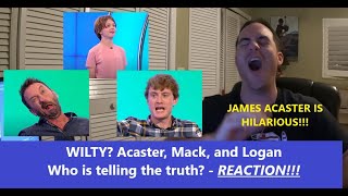 Americans React | WILTY | James Acaster Lee Mack and Gabby Logan | REACTION
