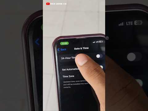 iPhone Date & Time Setting | iPhone 13 | iPhone Pay Time Set Keise Kare #iphone